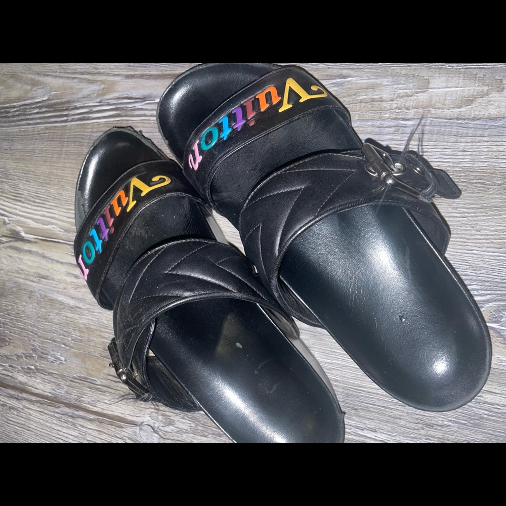 Louis Vuitton sandals, size 8.5